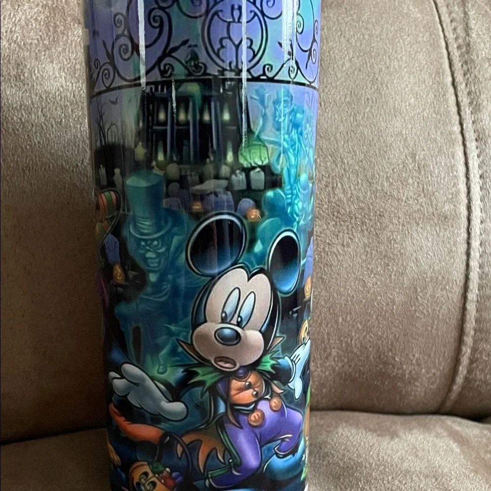Disney Mickey Mouse Halloween Night Tumbler in Blue and Black